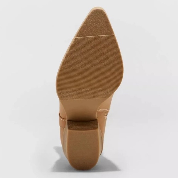 ⚠️‼️FLASH SALE‼️⚠️
Universal thread Tan Ankle Boots with Block Heel - Picture 3 of 10